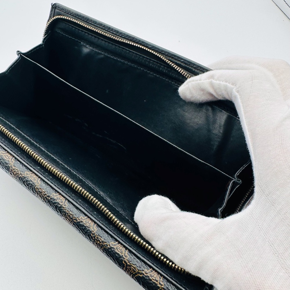 Celine Black and Brown Wallet - Picture 9 of 10